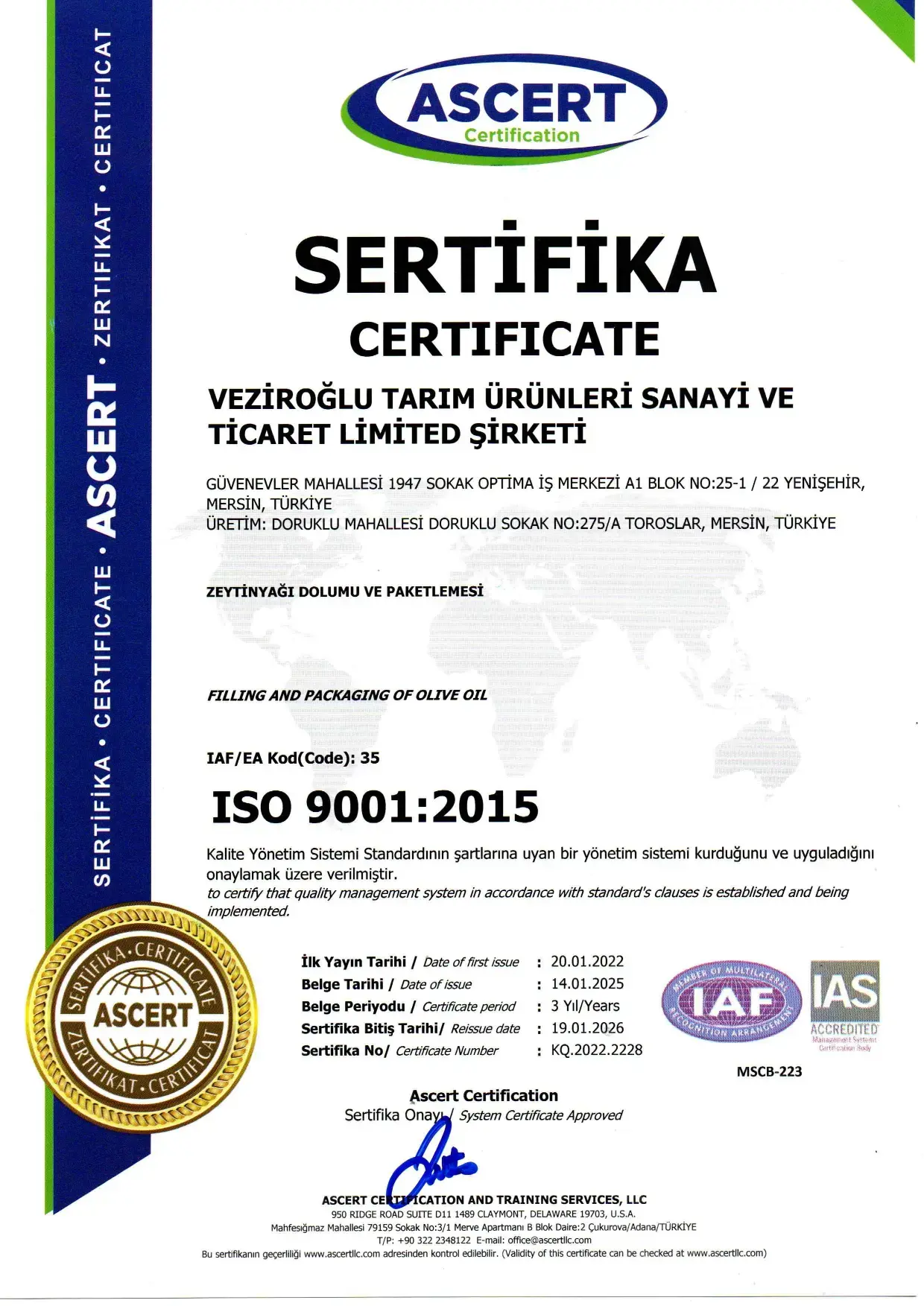 ISO 9001:2015