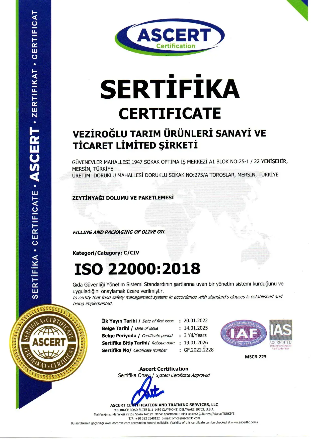 ISO 22000:2018