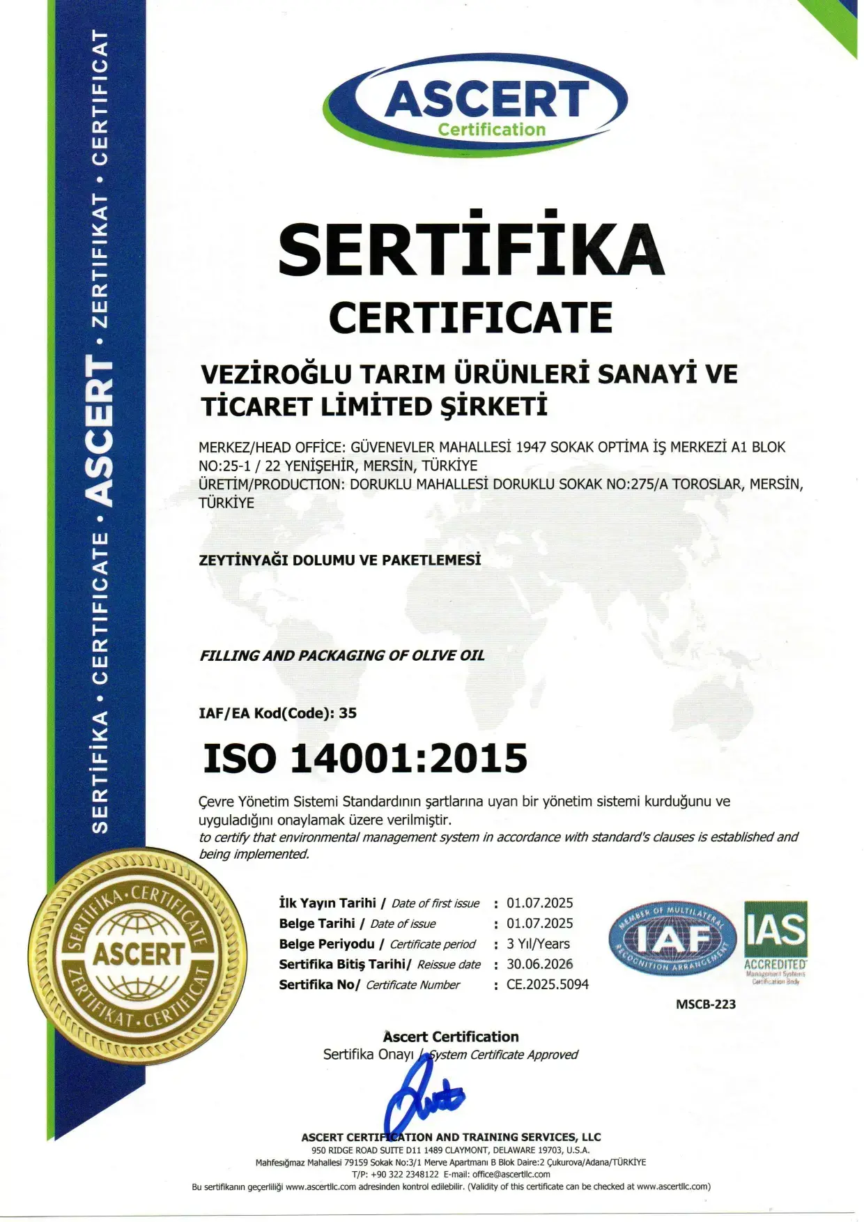 ISO 14001:2015